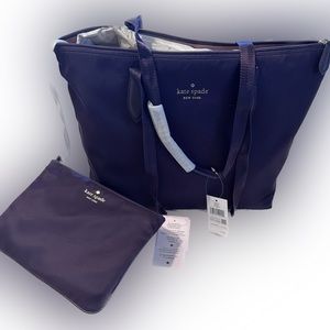 Kate Spade Packable Nylon Travel Tote Jet Set NWT